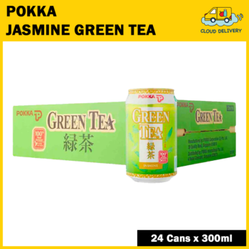Pokka Jasmine Green Tea Can (24 x 300ml)
