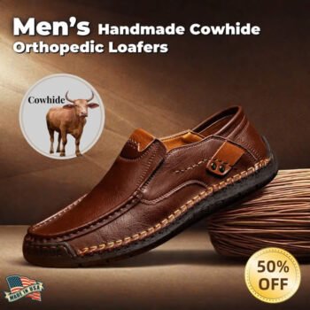 Bestoshoe®⏰Last Day 50% OFF🔥 Handmade Bison Leather Business Casual Loafers ⏰Promotion - 50% OFF🔥