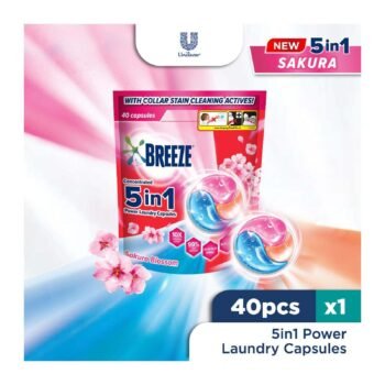 Breeze 3In1 Capsules Sakura Blossom 40s