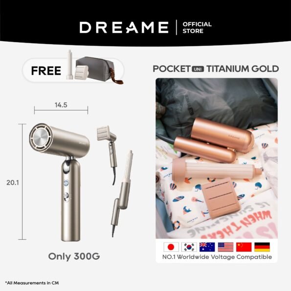 (Deposit) Dreame Pocket Uni Hair Dryer - Image 14