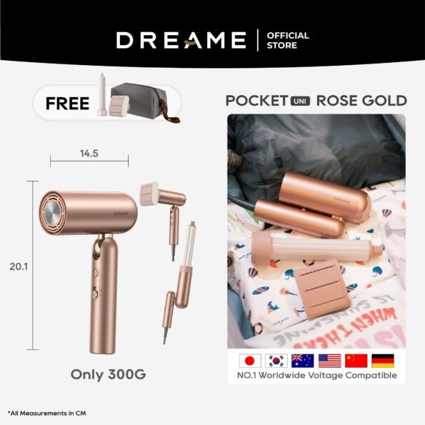 (Deposit) Dreame Pocket Uni Hair Dryer - Image 16