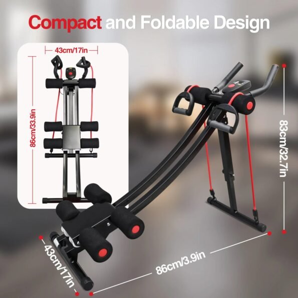Foldable Ab Workout Machine